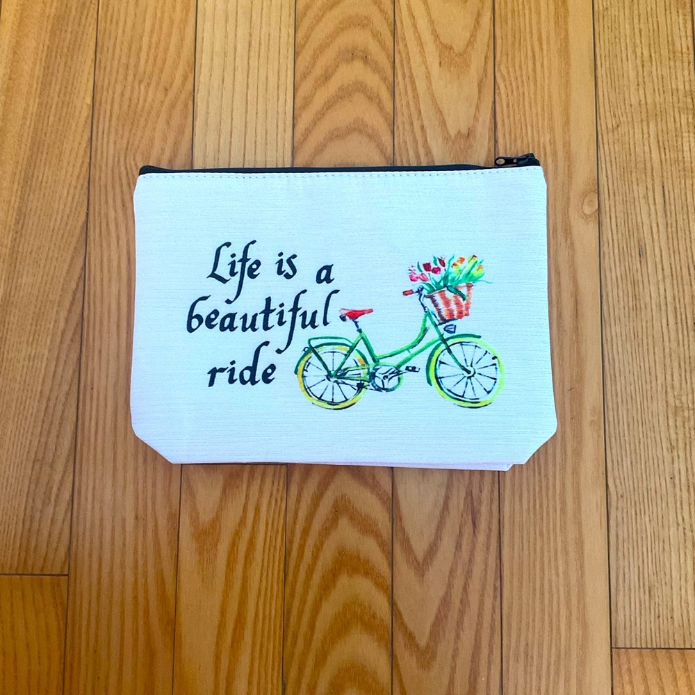 Beautiful cosmetic bag